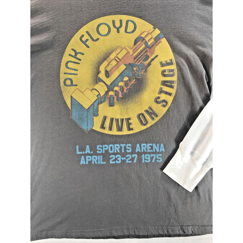 Pink Floyd Graphic T-Shirt Size Medium Goodie Two Sleeve Combo 100%‎ Cotton